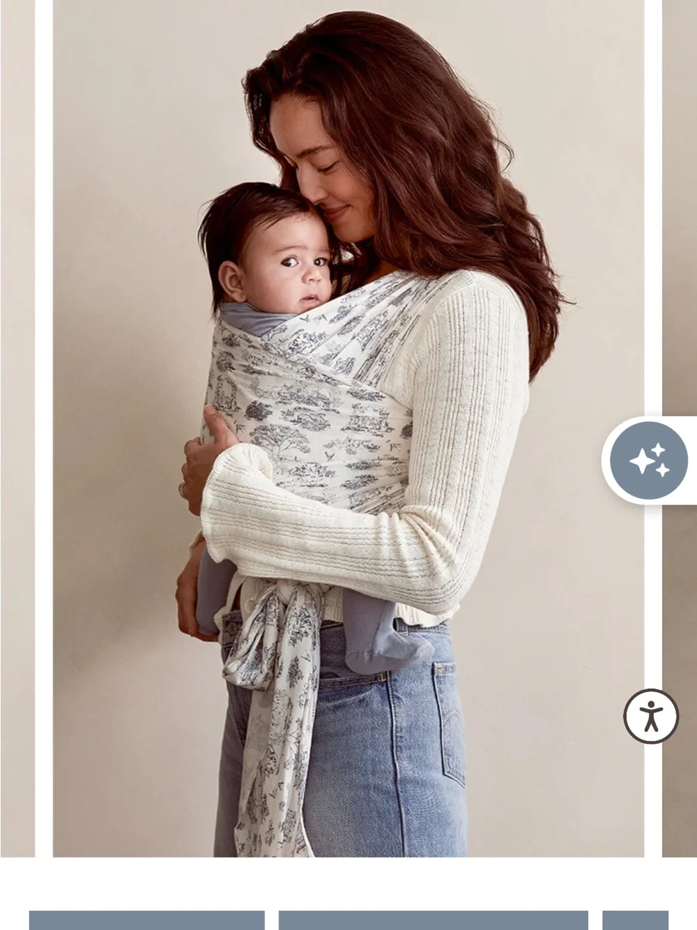 Solly Baby Bleu Toile - Picture 2 of 4